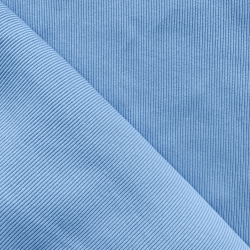 Ткань Кашкорсе, 420гм/2, 110см, цвет Светло-Голубой (на отрез)  в Челябинске