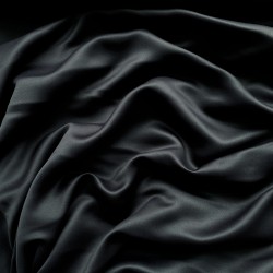Светозатемняющая ткань для штор &quot;Блэкаут&quot; 95% (Blackout), цвет Черный (на отрез)  в Челябинске
